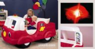 Fire Engine Toddler Bed